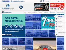 Tablet Screenshot of caetanodrive.pt
